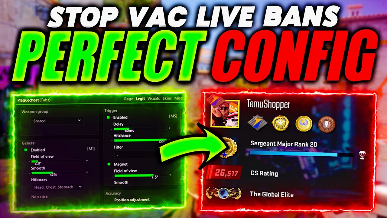 How to Create The PERFECT CS2 Cheat Config + No VAC LIVE Bans (Global Elite)