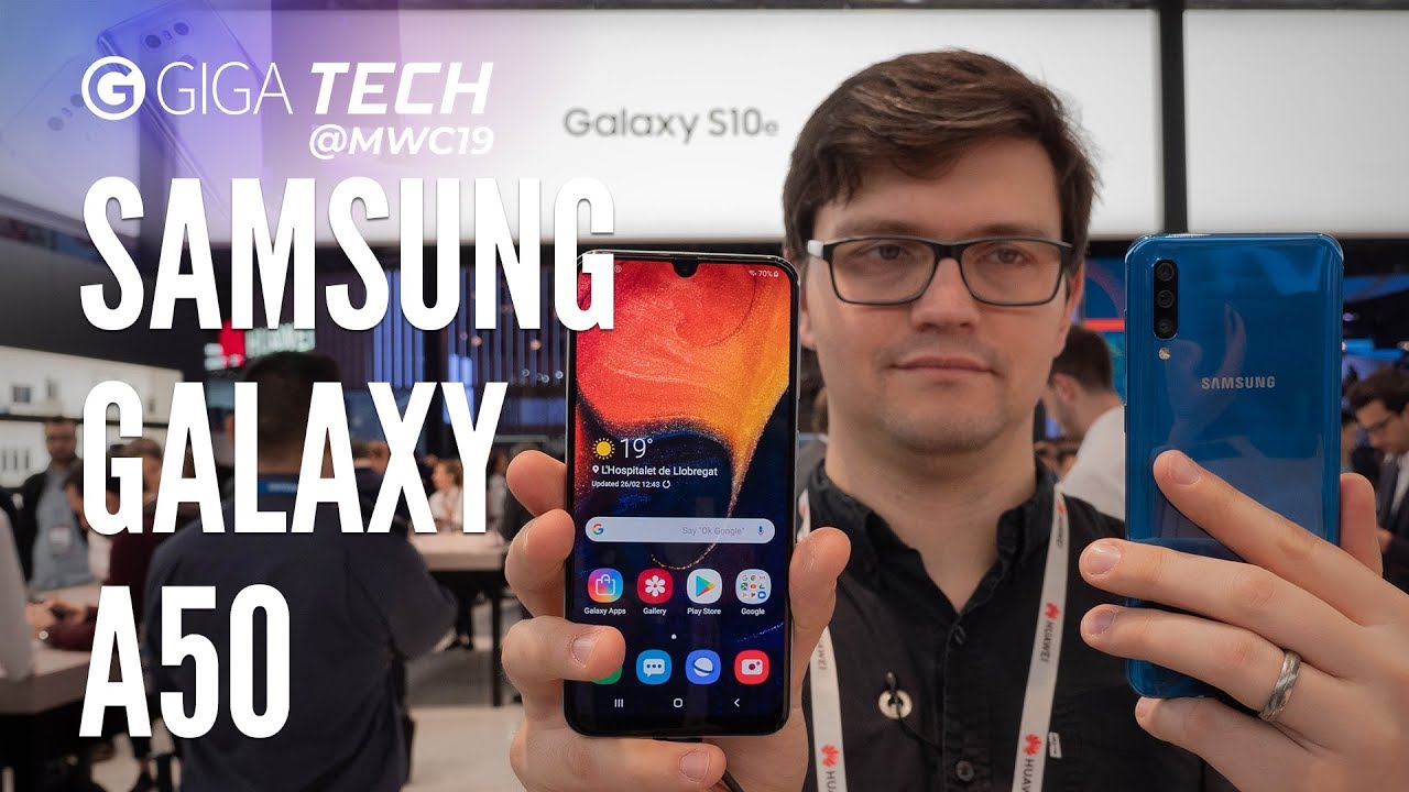 SAMSUNG GALAXY A50 Hands-On (deutsch): Galaxy S10 Plus für Vernünftige – GIGA.DE