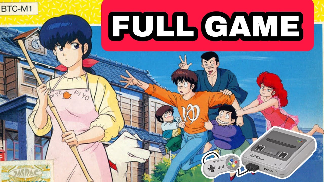 Maison Ikkoku (1986) Gameplay Walkthrough FULL GAME [NES]