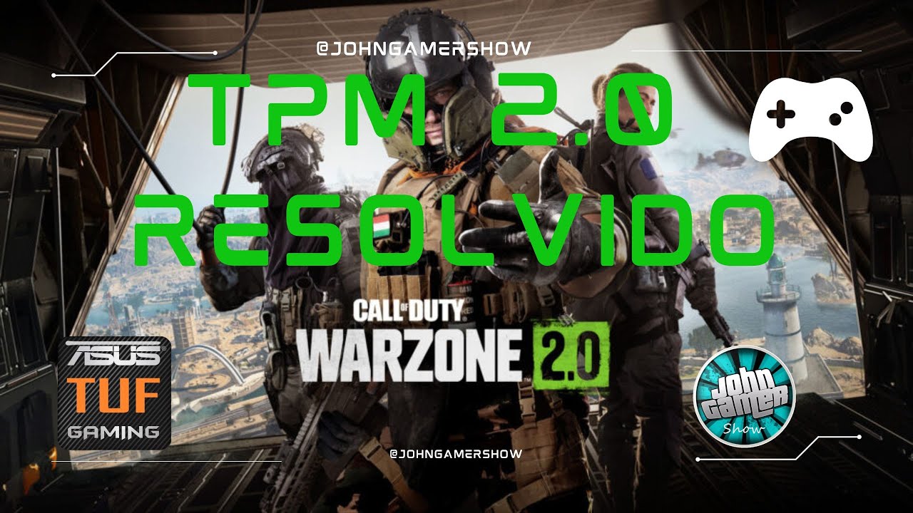 TPM 2.0 Resolvido no Warzone Bios Asus