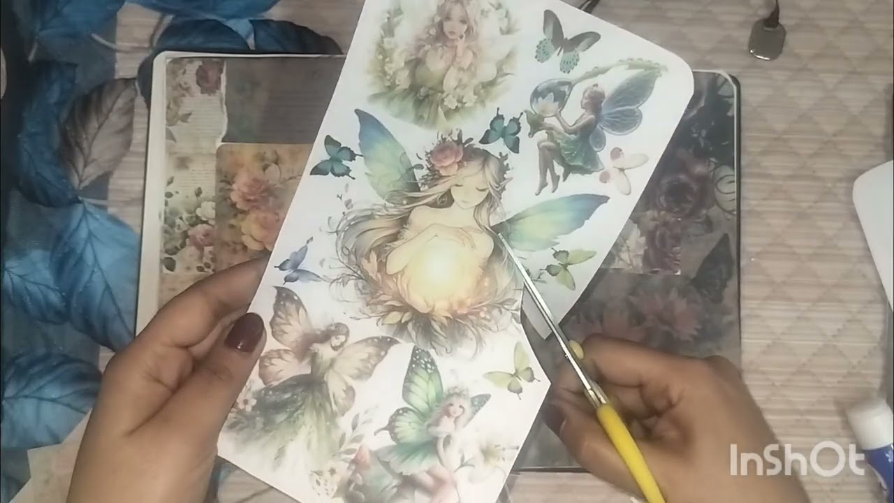 Beautiful fairy journal idea 💡