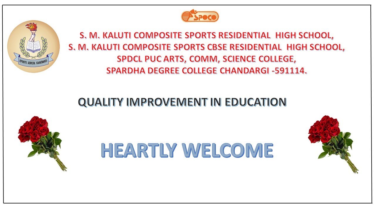SPOCO S M Kaluti Composite Sports High School