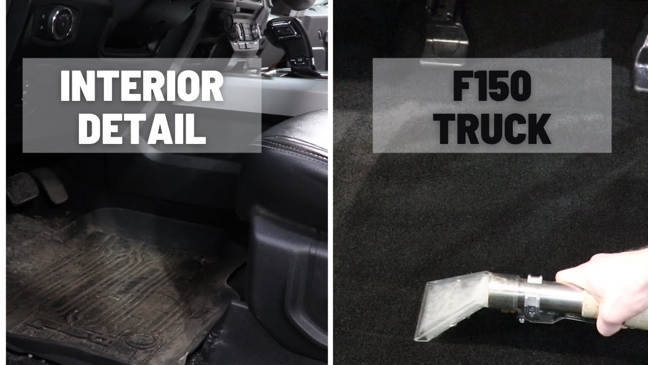 Interior Detail and Shampoo F150 Truck