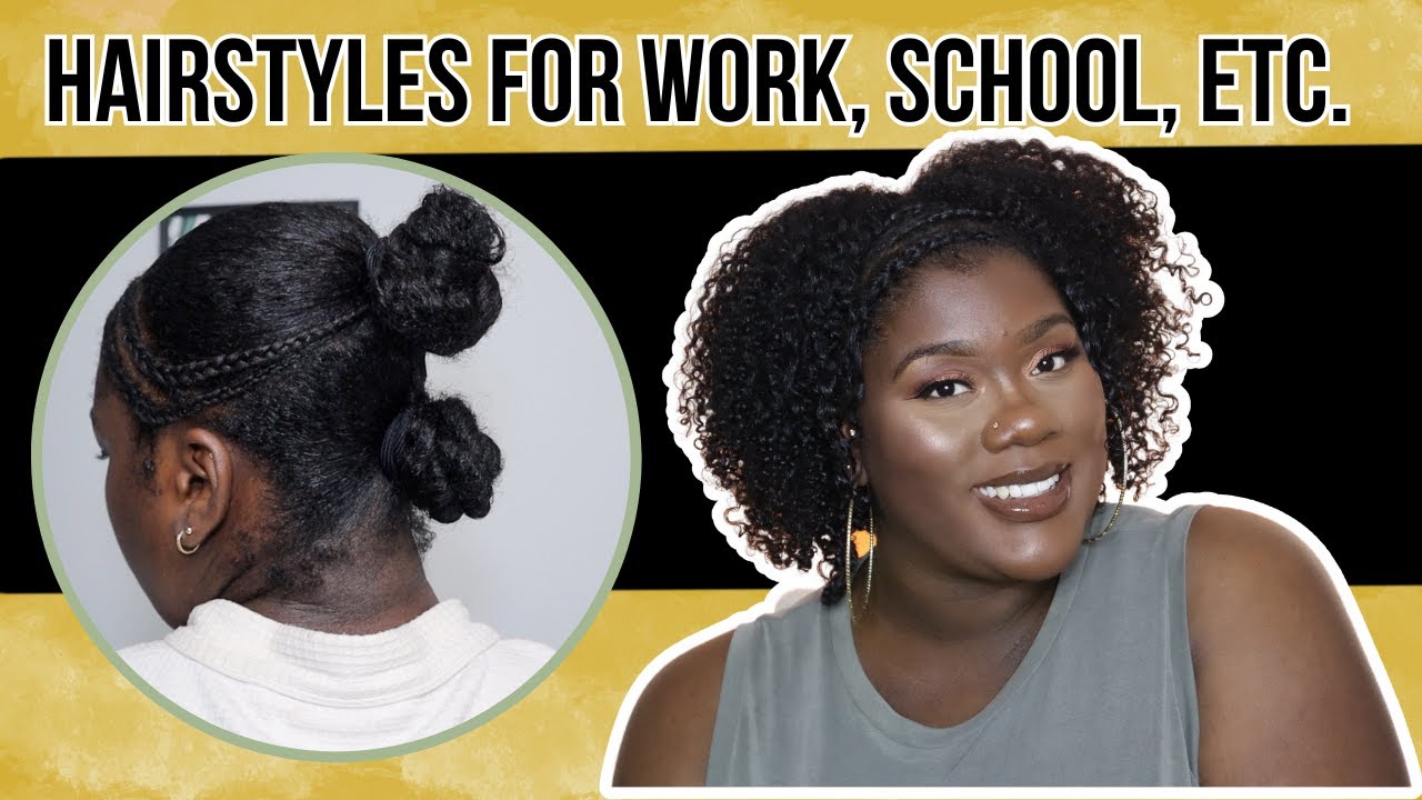6 EASY Natural Hairstyles For All Occasions! Perfect for Fine, Thin, Low Density Natural Hair!