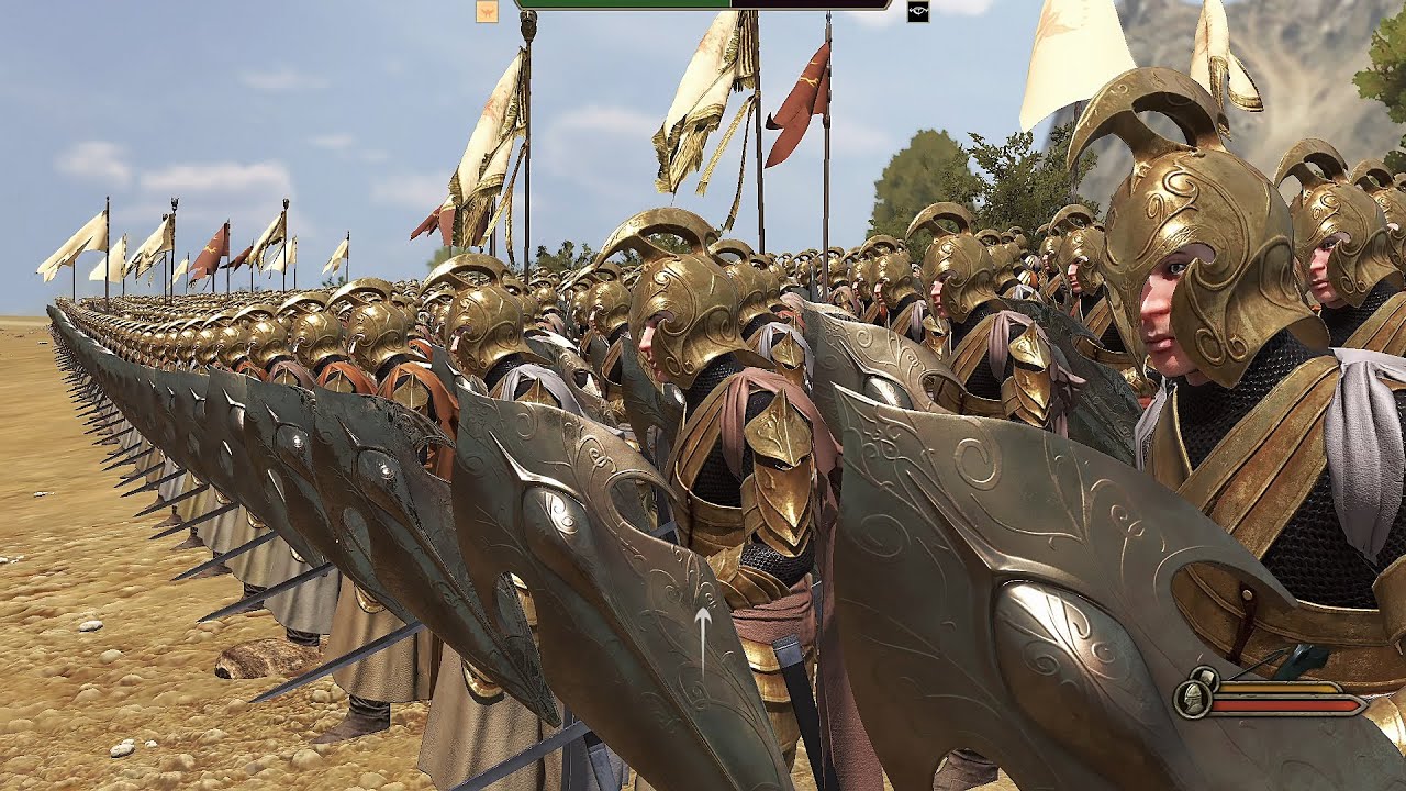 Epic Defense 250 Elves vs 1000 Goblin Battle Mount and Blade 2 Bannerlord