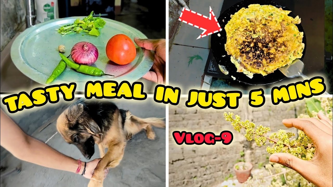 I made  my TASTY SUNDAY MEAL in just 5 mins!!⚡