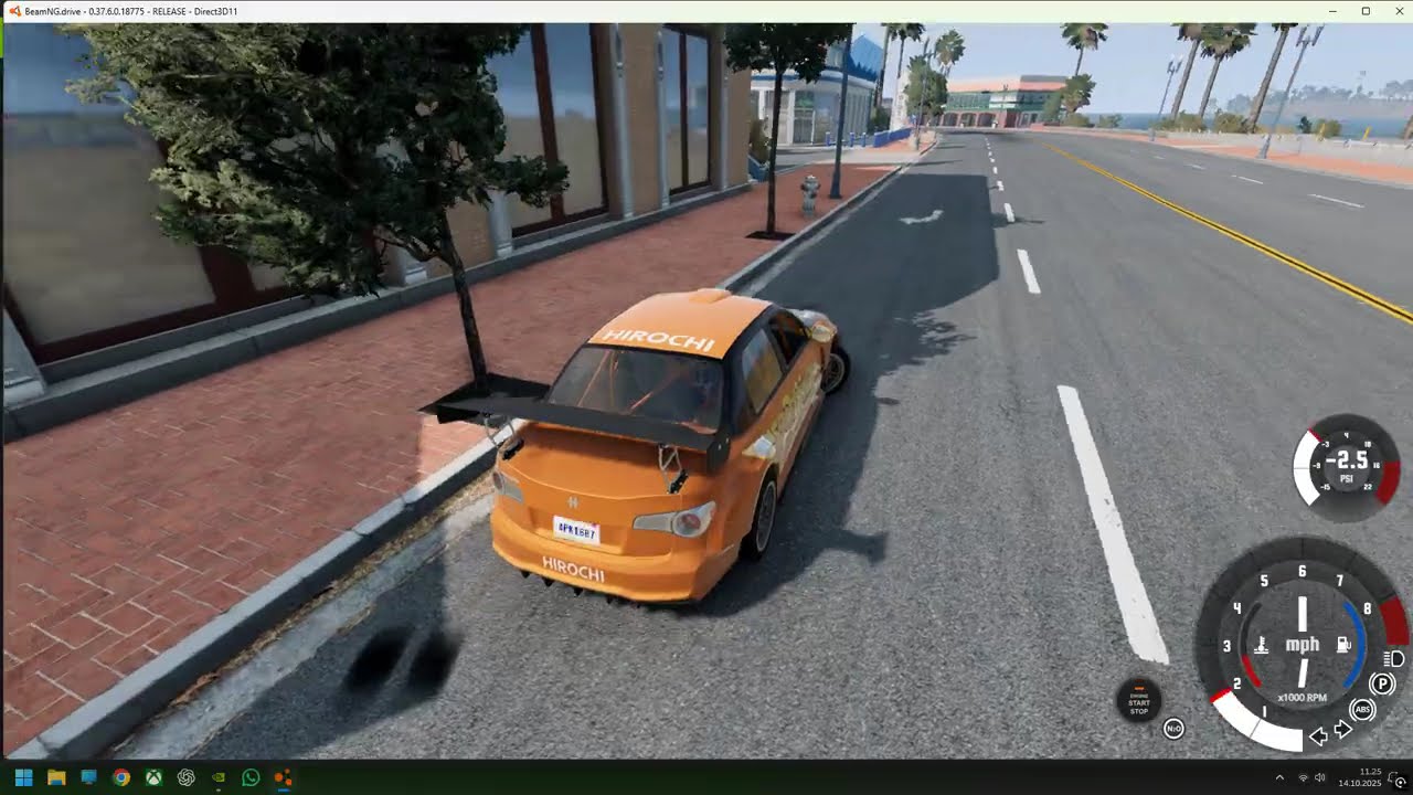 driving around the city by car🛣️🚗