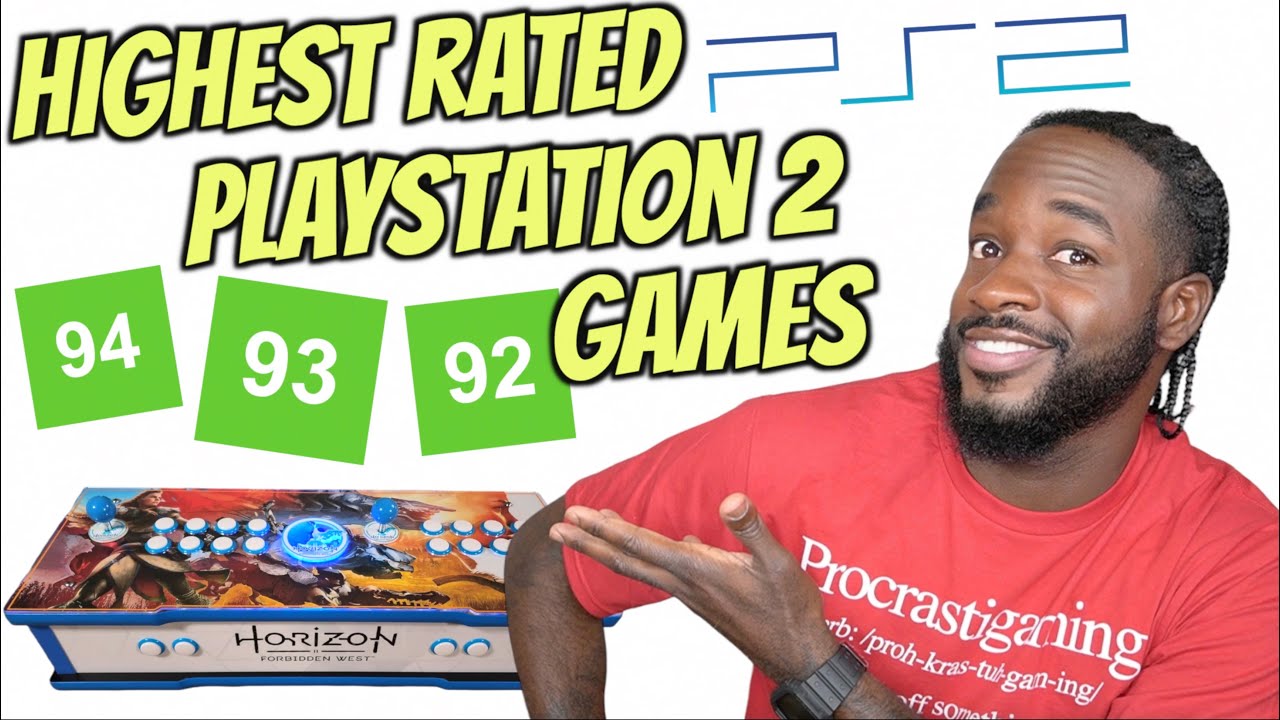 Highest Rated Playstation 2 Games on Sharkade's Ultimate Deluxe Control Panel