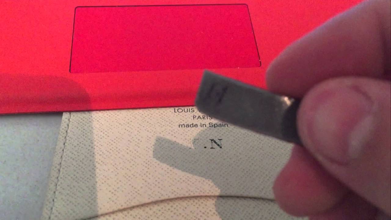 How to Remove Louis Vuitton Hot Stamp Foil Card Case or Hot Stamping 100% Safe