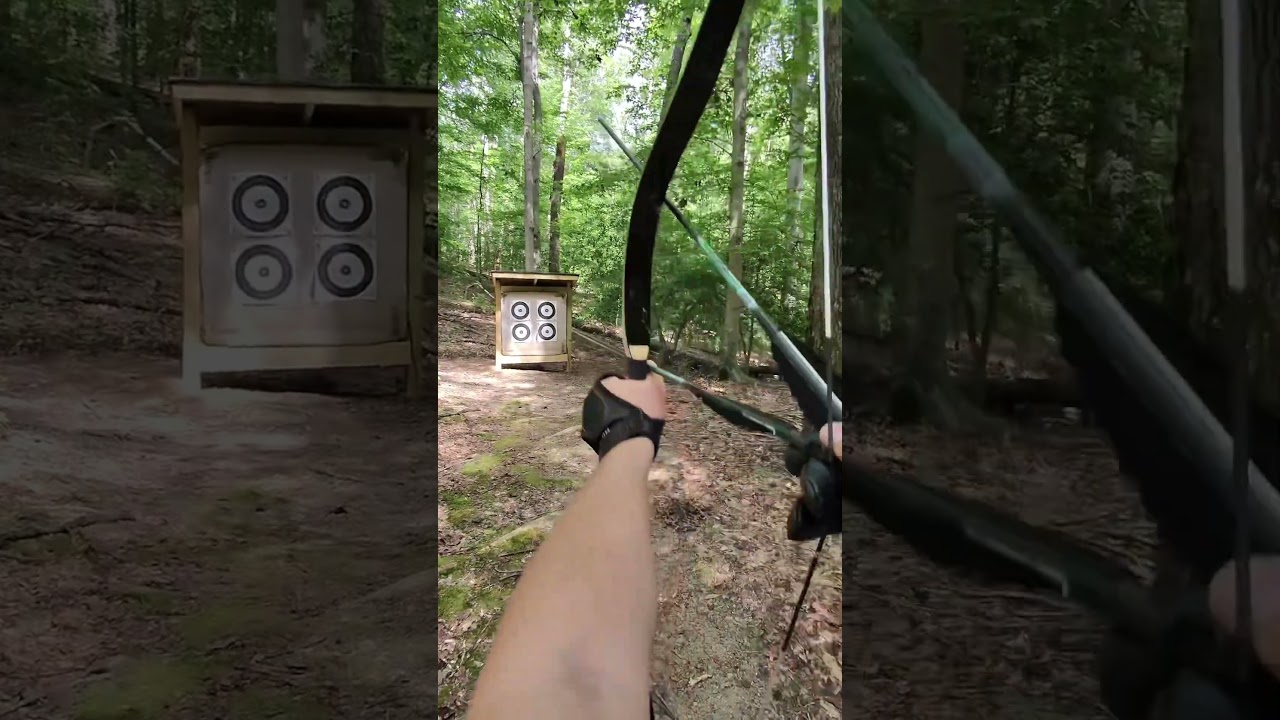 Speed shooting with AF Tatar bow 50lb@28