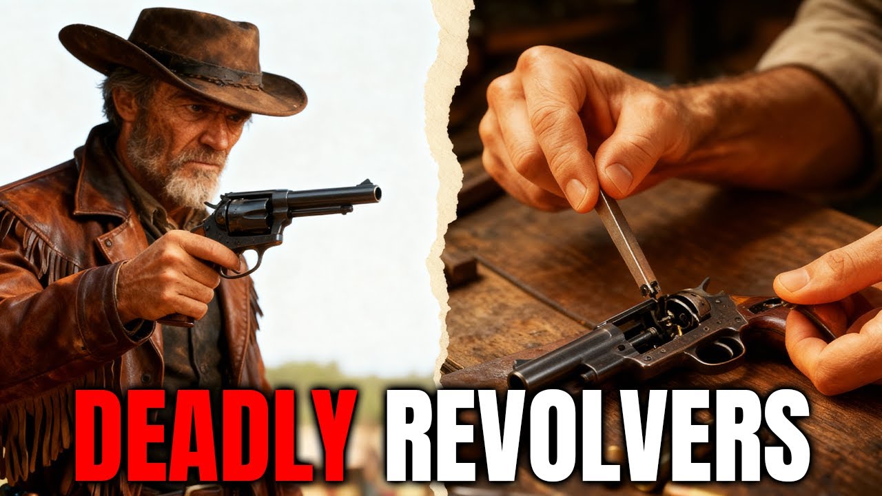 20 DEADLIEST Revolvers Used By Cowboys In The Wild West