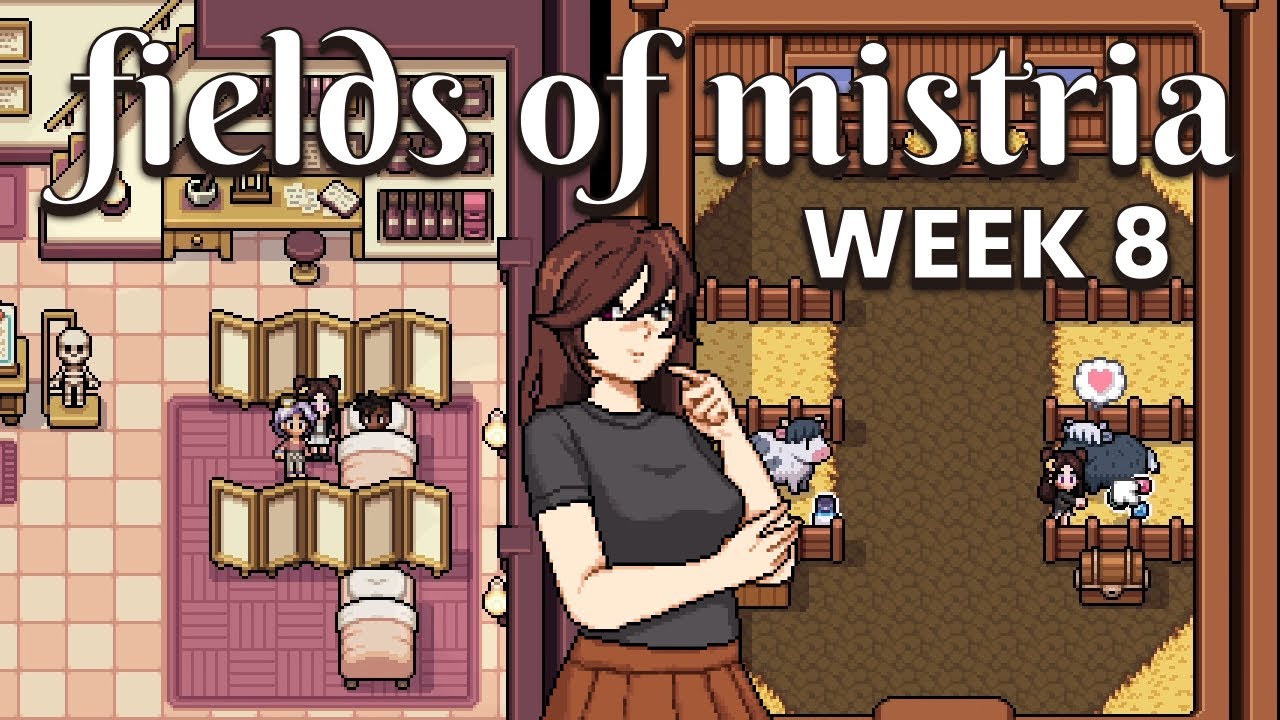 Fields of Mistria | Greybloom Sanctuary Longplay | Y1 Summer W4