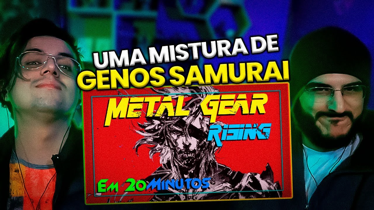 Um JOGO onde o VILÃO é um POLÍTICO! Metal Gear Rising | Caiera Review