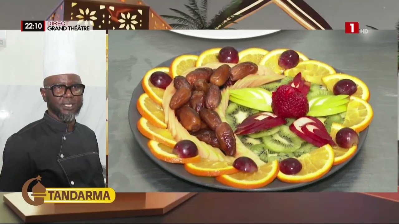 Menu du lendemain avec Cheikh Saliou Diop, sculpteurs de fruits et légumes