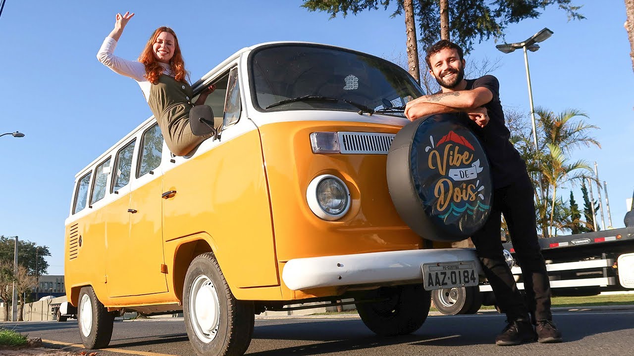 Nossa nova Kombi ficou pronta e vamos morar nela