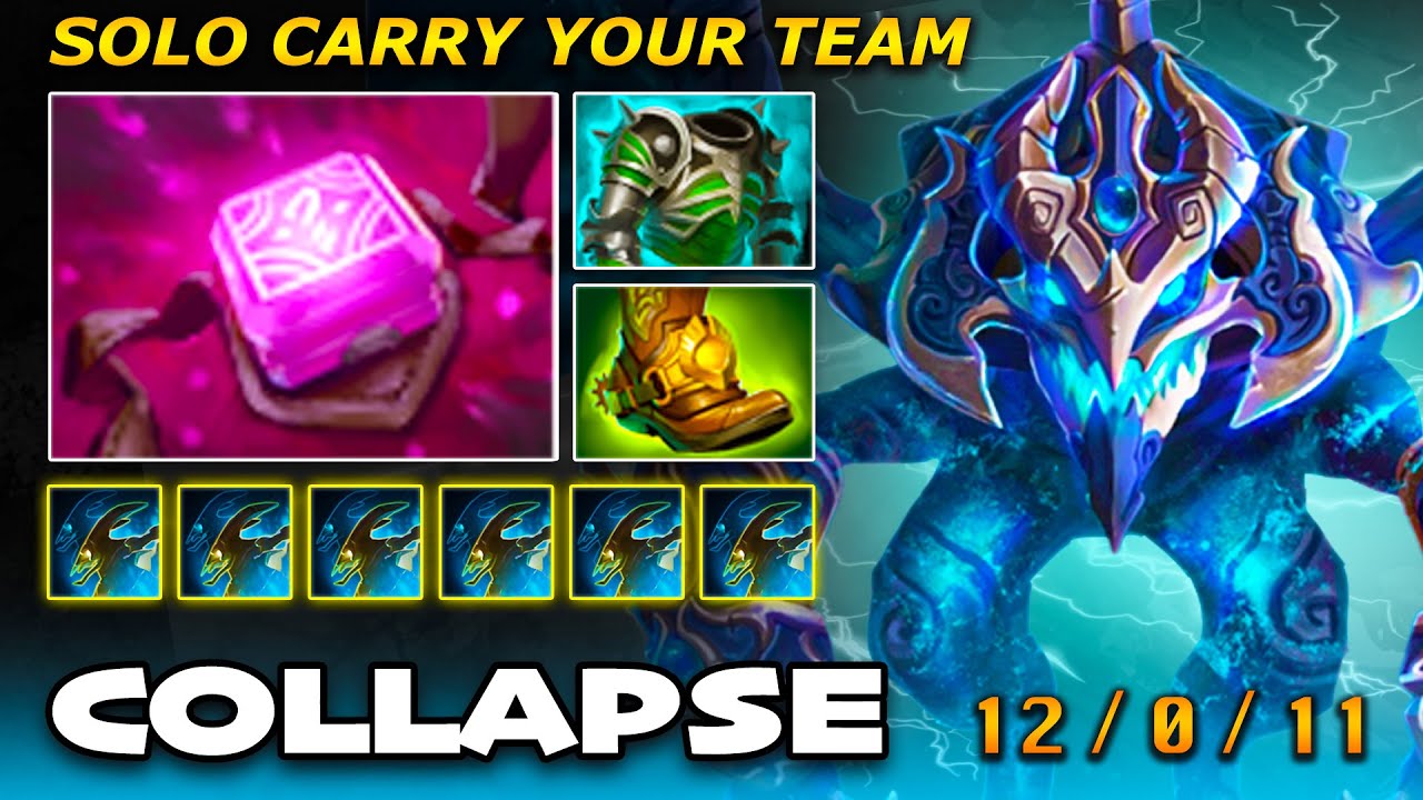 Collapse VISAGE [A Tier OFFLANE 7.35d] - Full Gameplay Dota Class