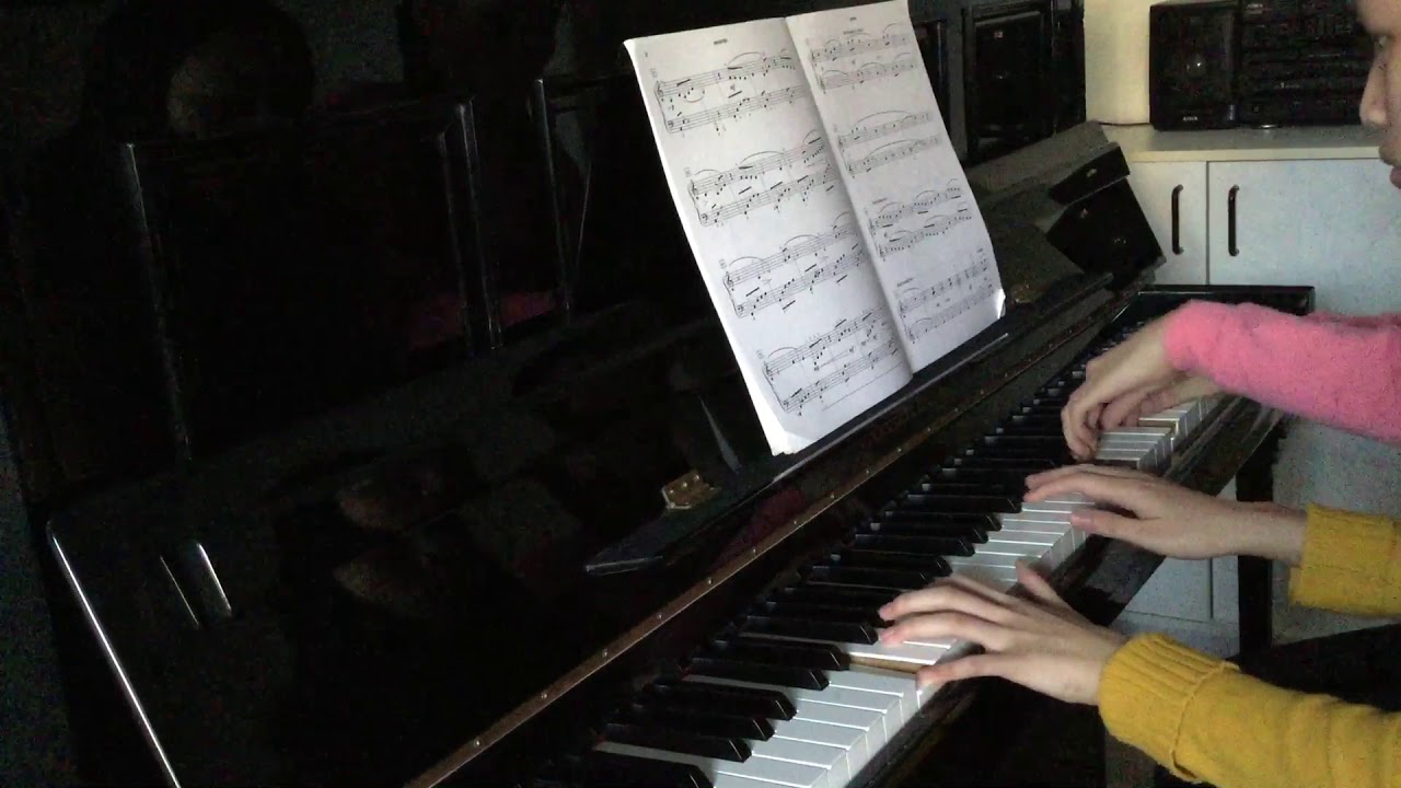 Piano Duet VALSE SENTIMENTALE À DEUX, Catherine Rollin, MusicalTwins