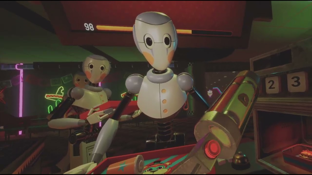 Help wanted 2.part 3 and I made food For Staff Bots?