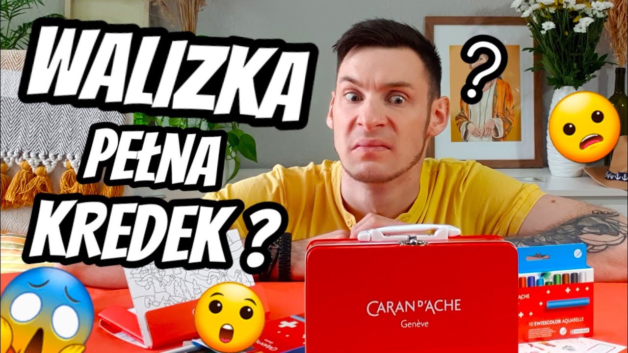 ARTYSTYCZNA WALIZKA Z KREDKAMI ?! / UNBOXING / CARAN D'ACHE #32