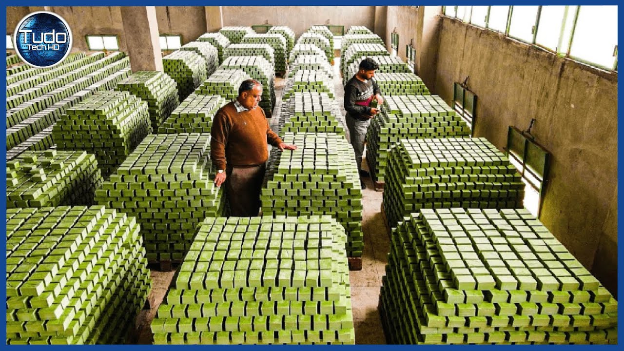Como é Feito o Sabonete Artesanal mais antigo do Mundo - Incrível Processo Industrial de Fabricação