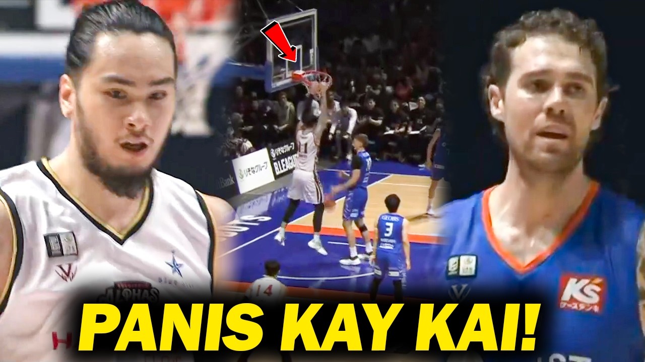 PANIS KAY KAI SOTTO ang Import ng Kalaban! Ganda ng Footwork ni Kaiju! Bounce Back WIN sa Koshigaya!