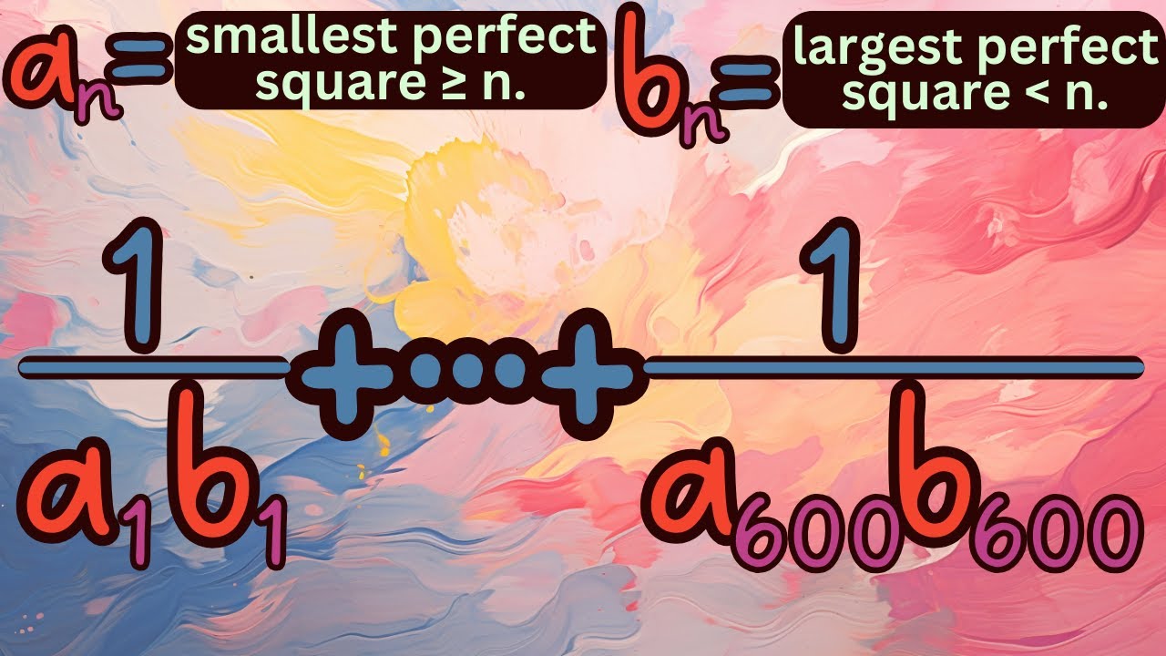 a very cool problem with perfect squares.