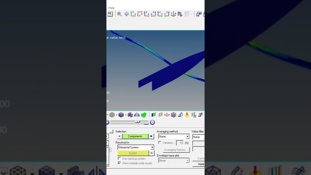 Stabbing simulation by HyperWork