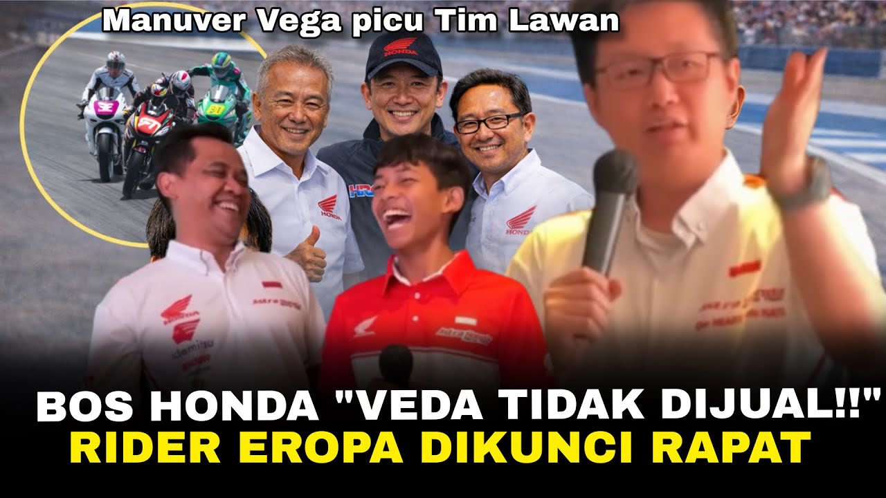 BOS HONDA: Veda Tidak Dijual Veda adalah Alien 
