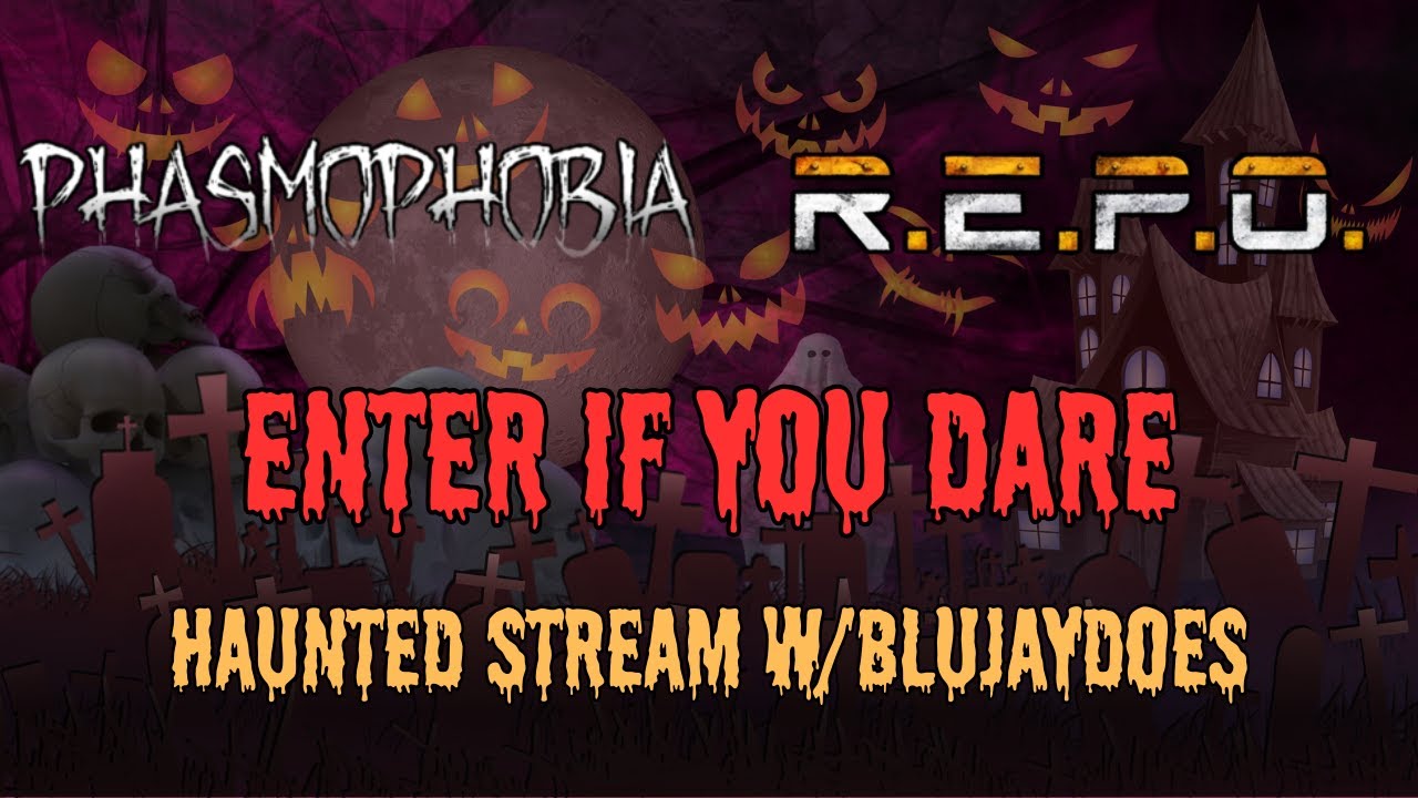 Phasmophobia & R.E.P.O. LIVE👻 | Halloween Horror Games Stream with BluJayDoes