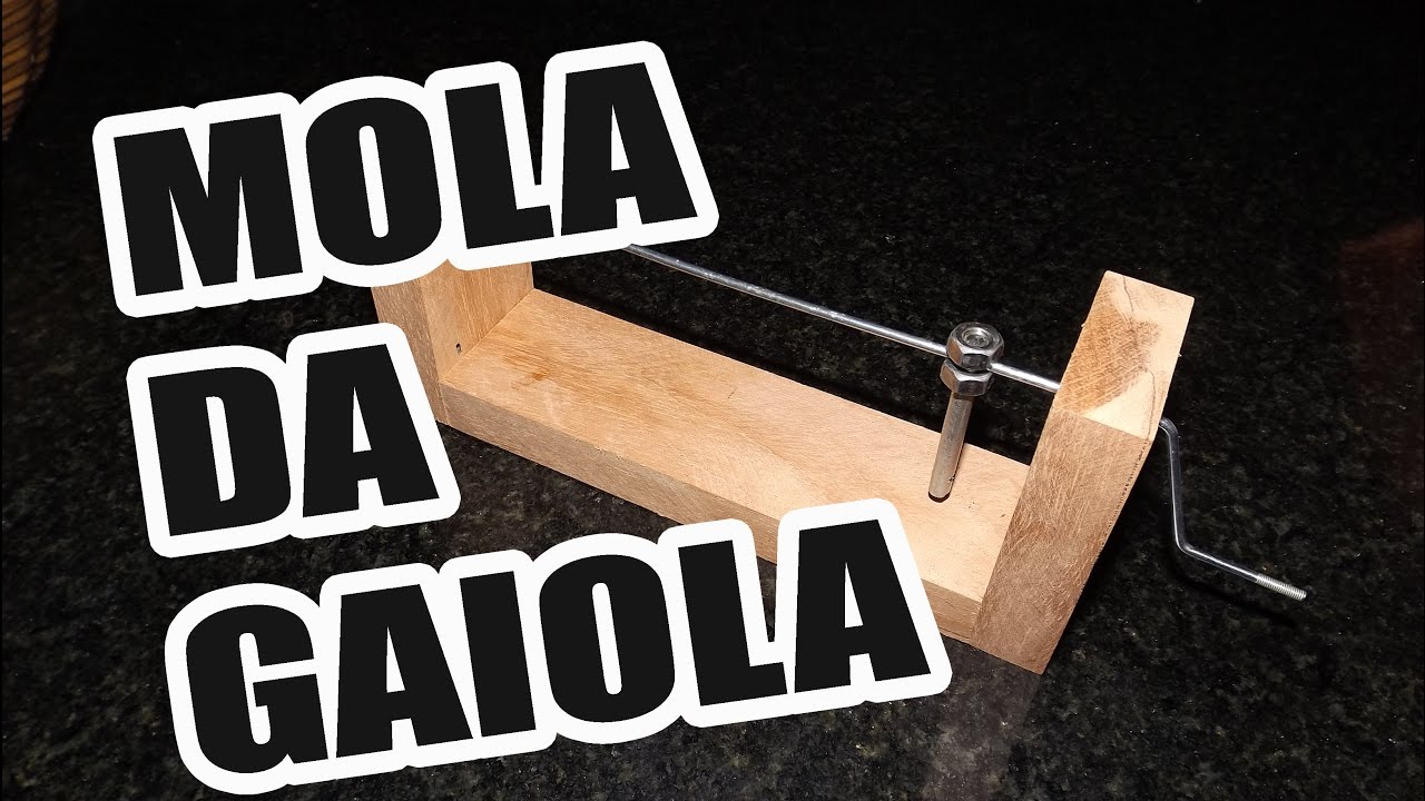 Mola da Gaiola faça você mesmo!