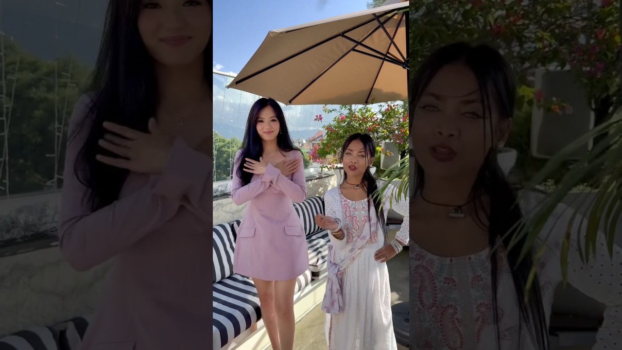 awee..two cuties in one frame 😍🥰#kurauni song.. Jerry on top trailer out now plz go and watch 🙏❤️