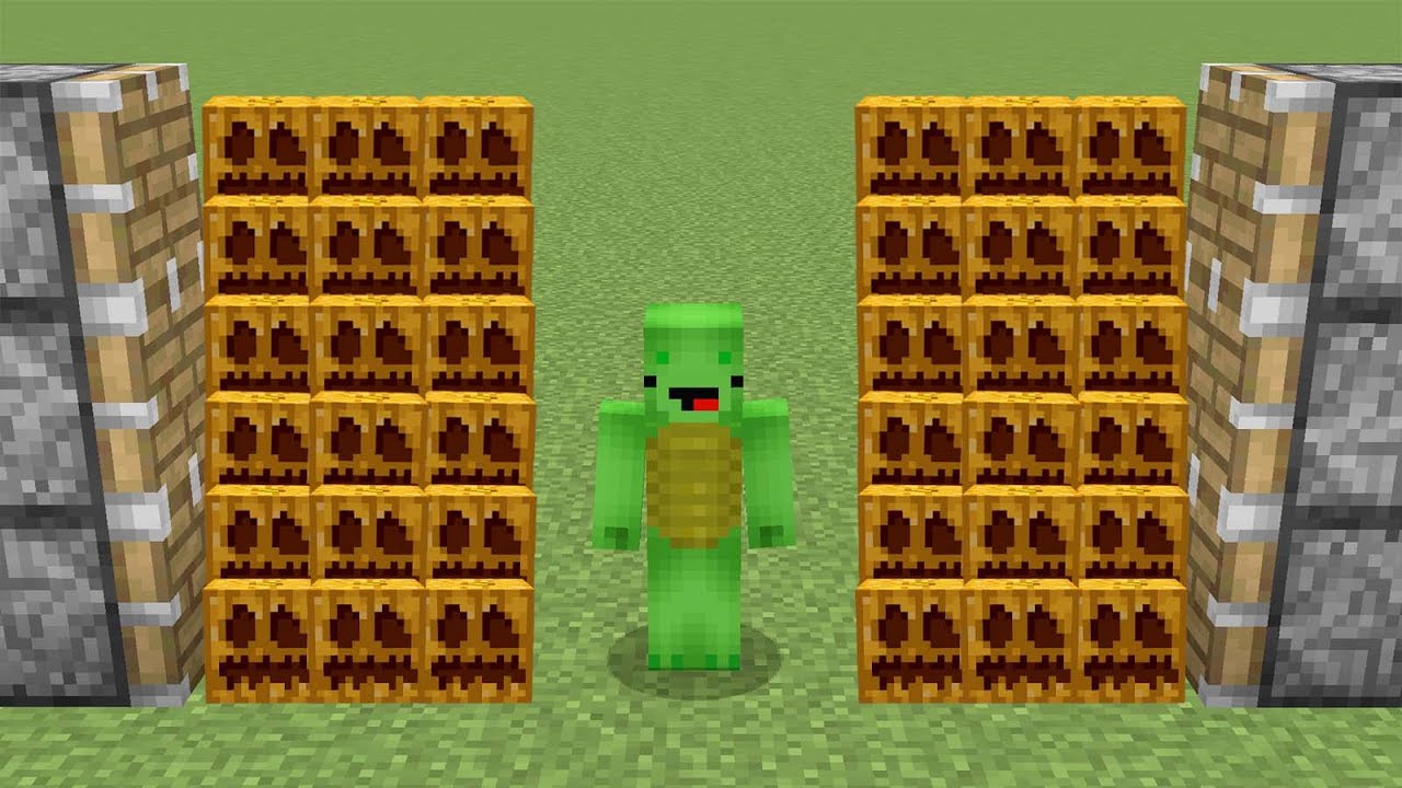 What if Maizen Mikey + a pumpkin in minecraft - Cakeman HyperCow Mikey Fendy
