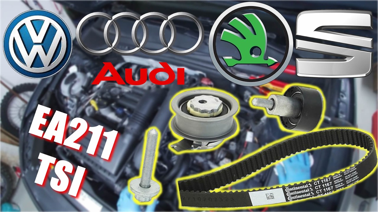EA211 TSI timing belt replacement