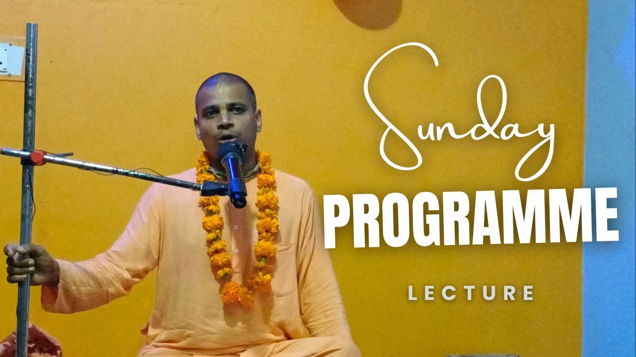 Sunday Programme Katha | Sacisuta Gaurahari Das | ISKCON Pattamundai