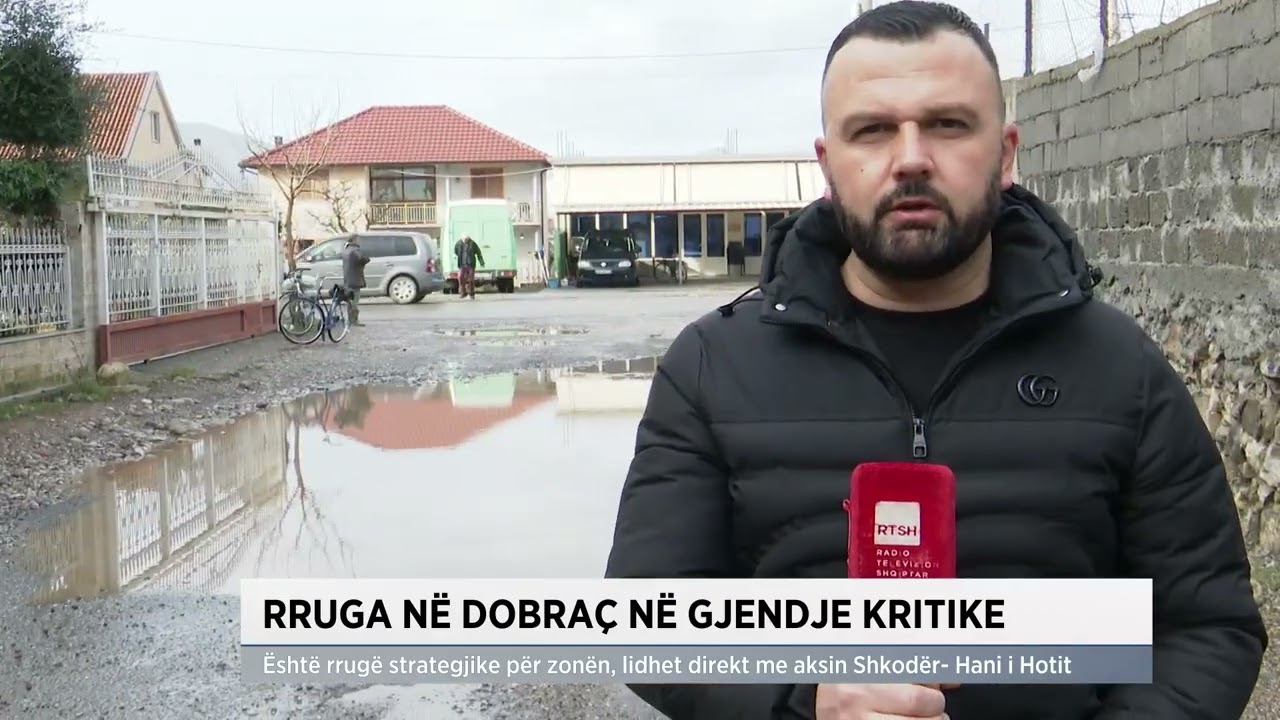 Rruga në Dobraç në gjendje kritike