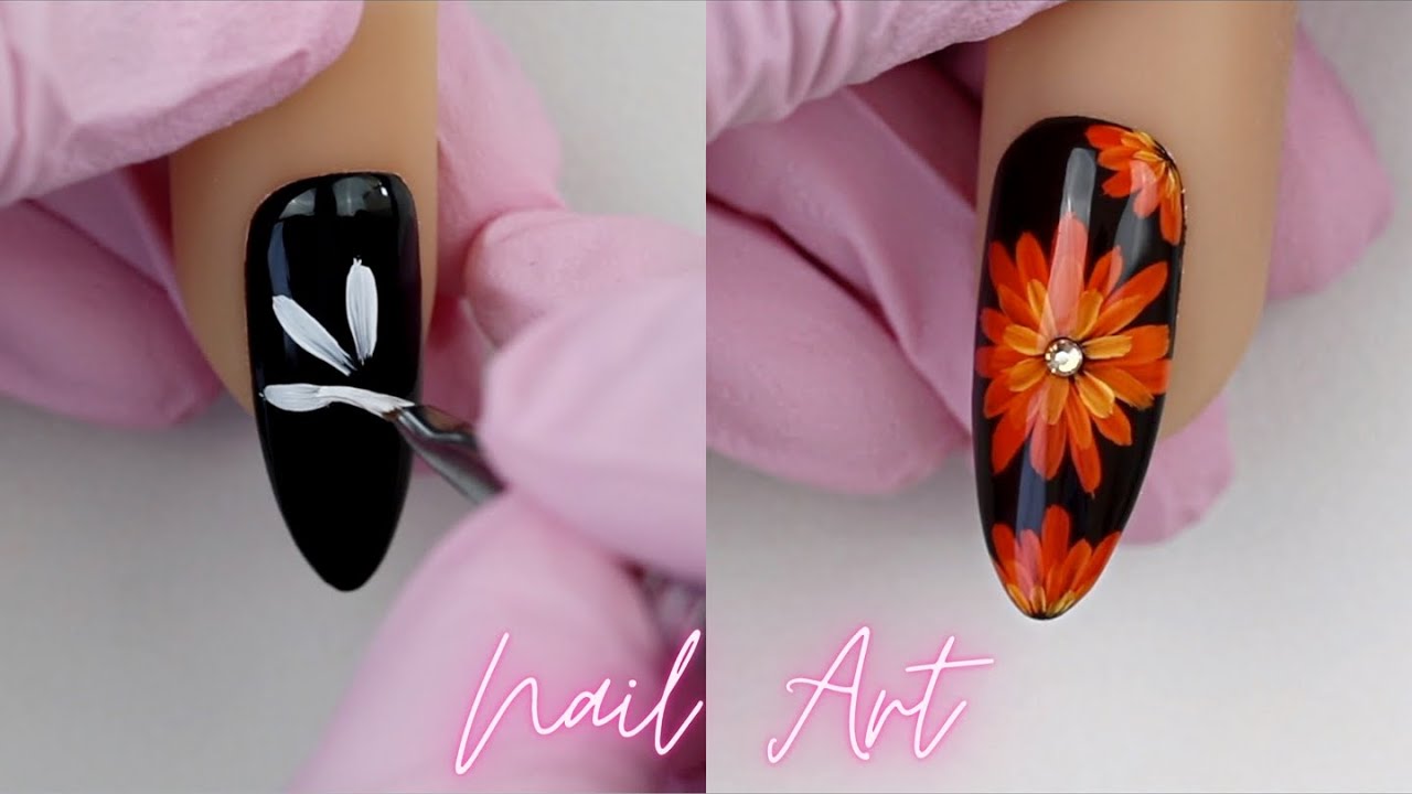 Uñas flores Down 3d con Gel 💅🏻✨ Nail Art