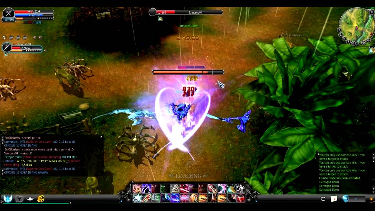 Cabal Online Blader PvP against Guild Master Samorez