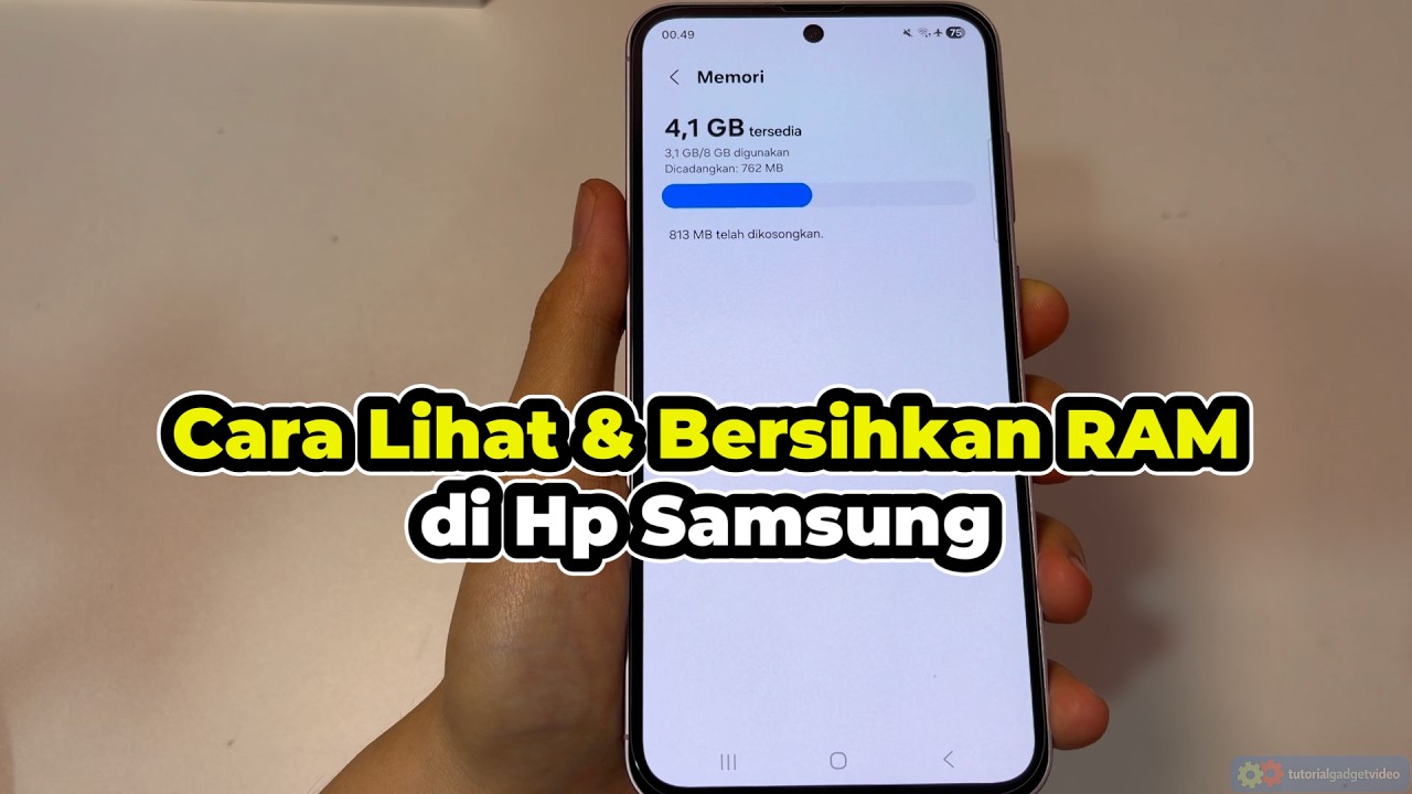 Cara Melihat RAM di Hp Samsung (Bersihkan, Tambah, dll.) - Tanpa Download Aplikasi - TERBARU!