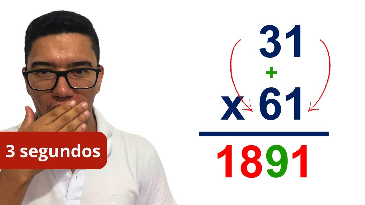 Multiplicação de 2 Dígitos Sem Calculadora – Truque Rápido e Fácil!