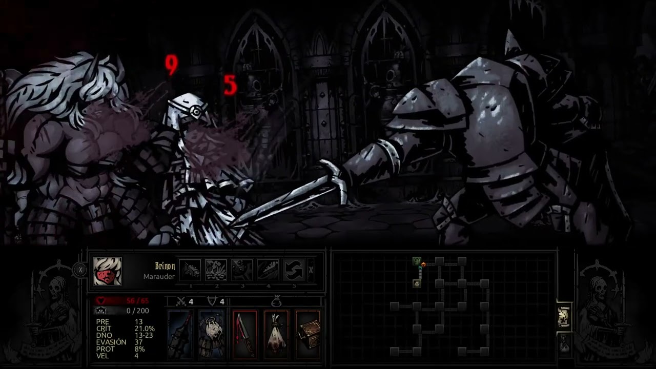 DARKEST DUNGEON-GAMEPLAY-MODS 2-SIN ANTORCHAS-EPISODIO 63