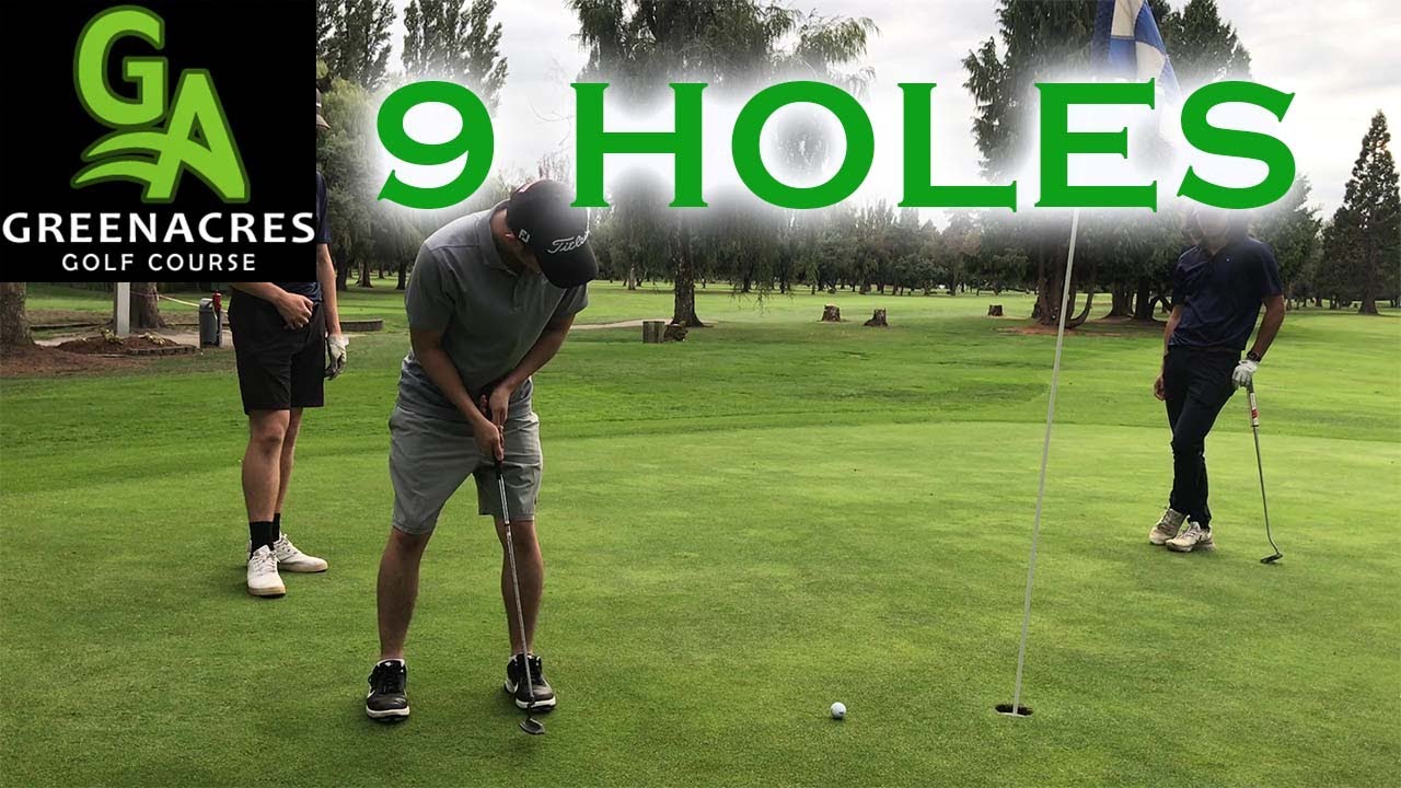 Golf 9 holes in 6 MINUTES - Amateur Golfer - Green Acres Golf Course, Richmond BC