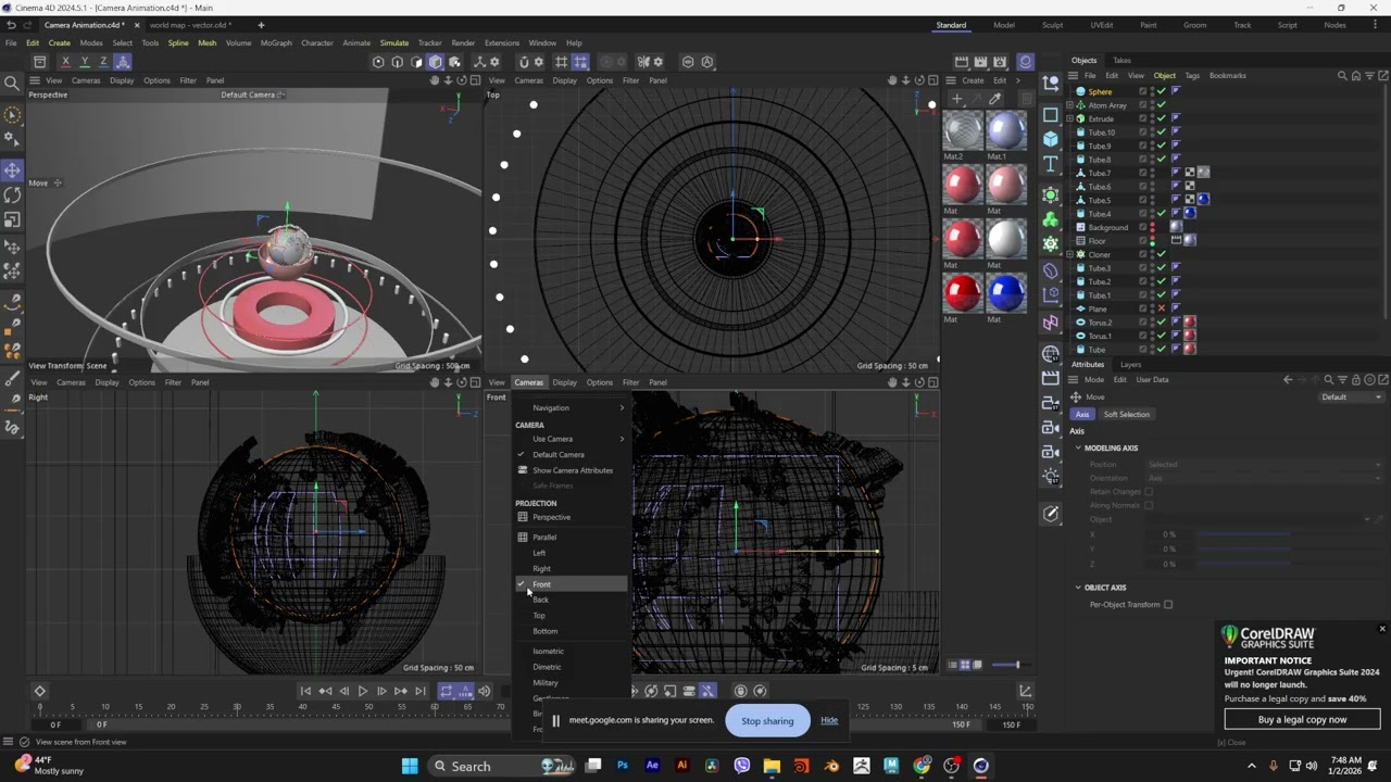 Cinema 4d Studio Animation Part 2