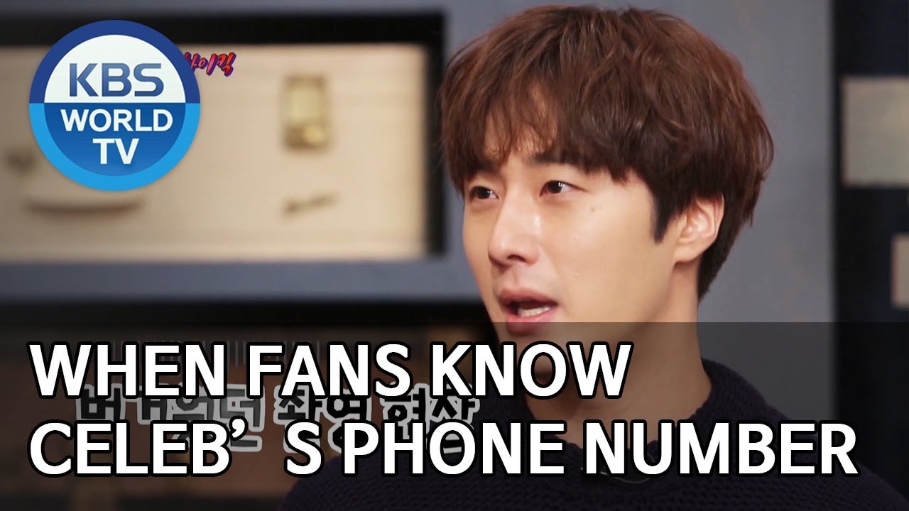 When fans know celebrity’s phone number [Happy Together/2019.12.26]