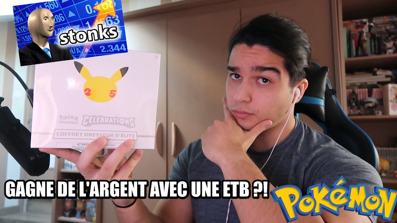 GAGNER DE L'ARGENT EN OUVRANT UNE ETB 25 ANS POKEMON ?!