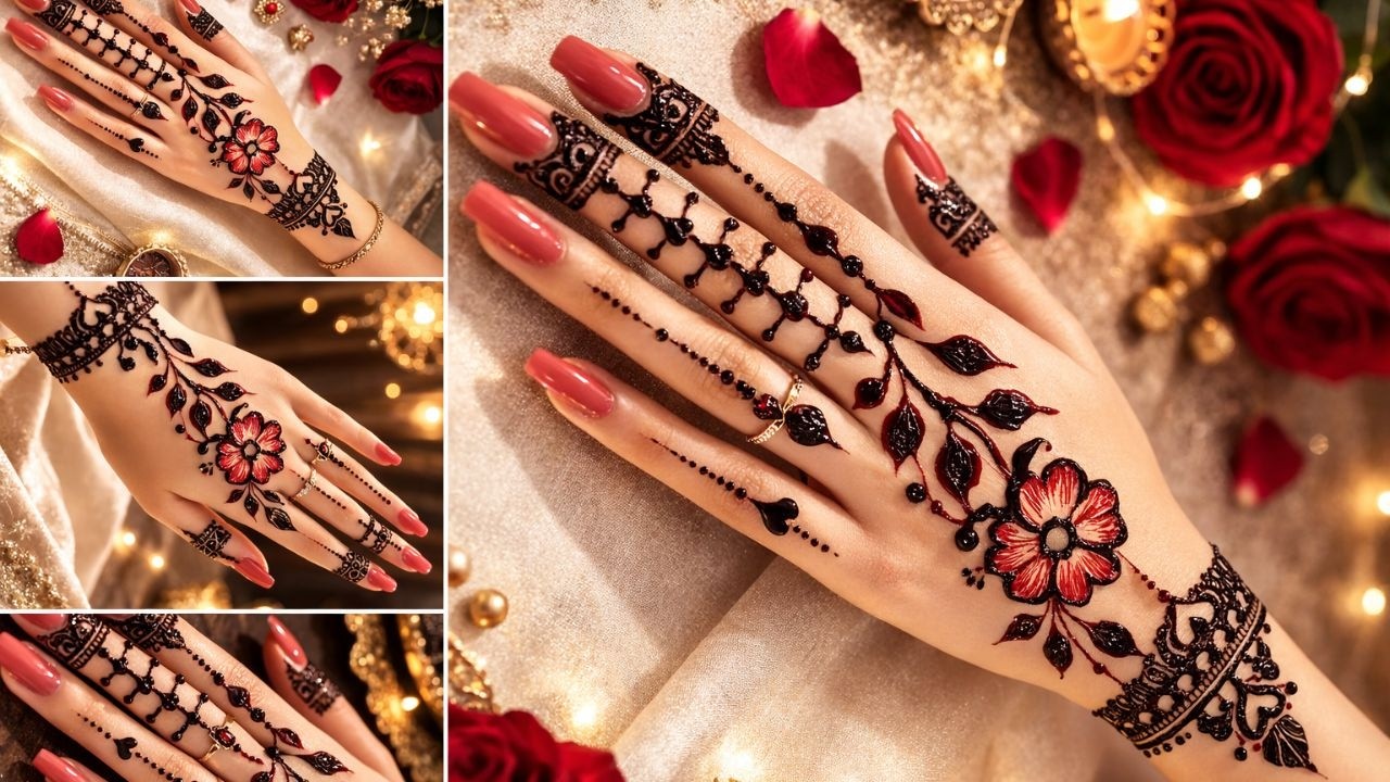Beautiful Ramadan Mehndi Design 2026 🌙 Easy & Elegant Eid Henna Ideas