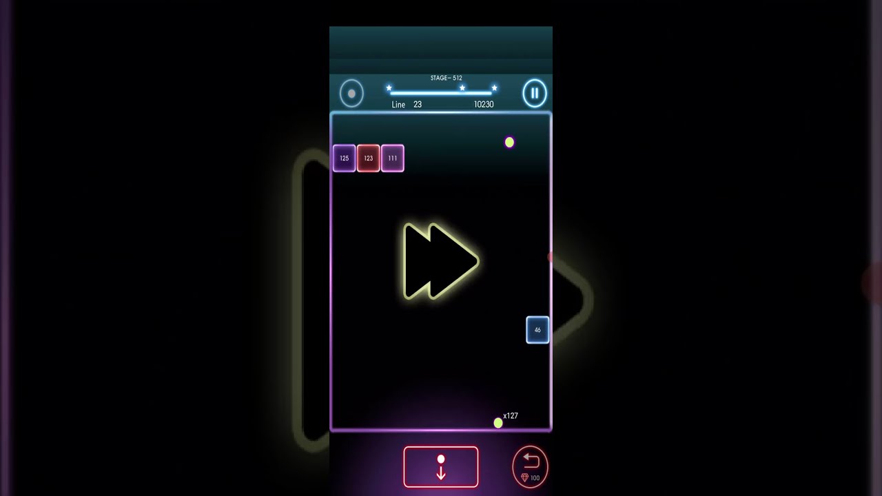 Mobirix Bricks Breaker Quest: Stage 512 (completed) Tough Level!