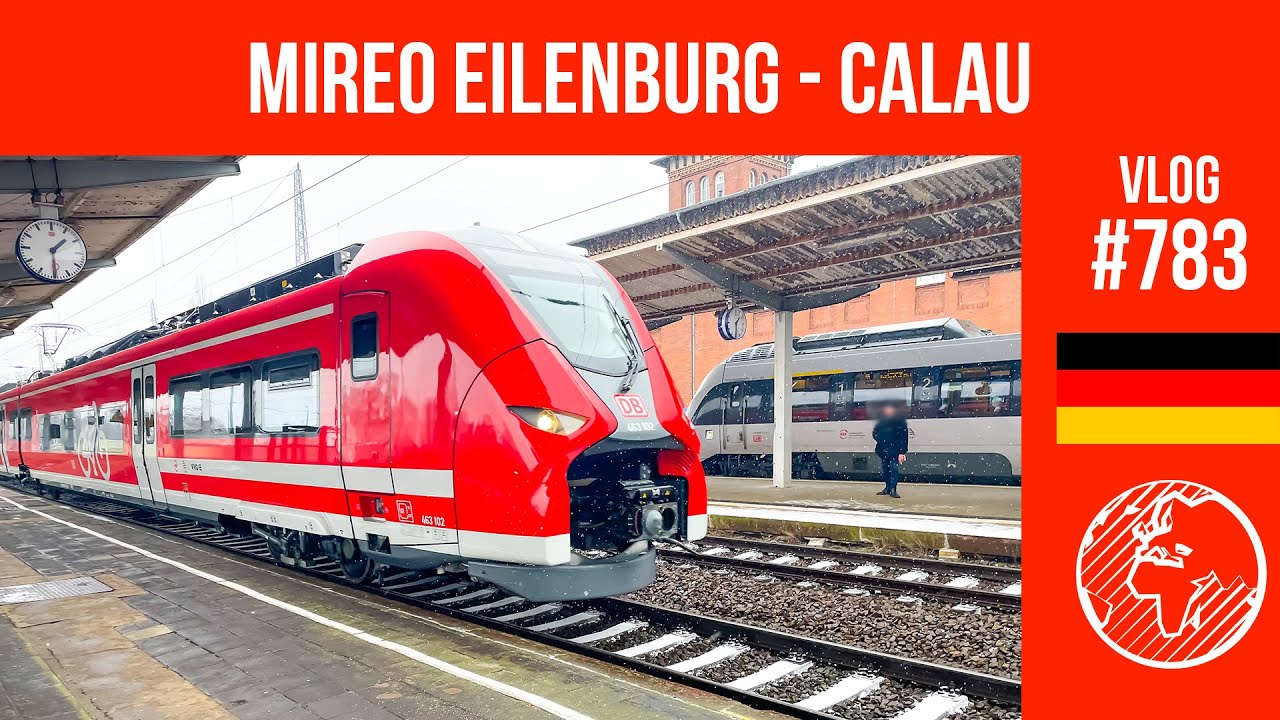 Im Mireo von Eilenburg nach Calau | TripReport (1. Klasse) | Vlog 783
