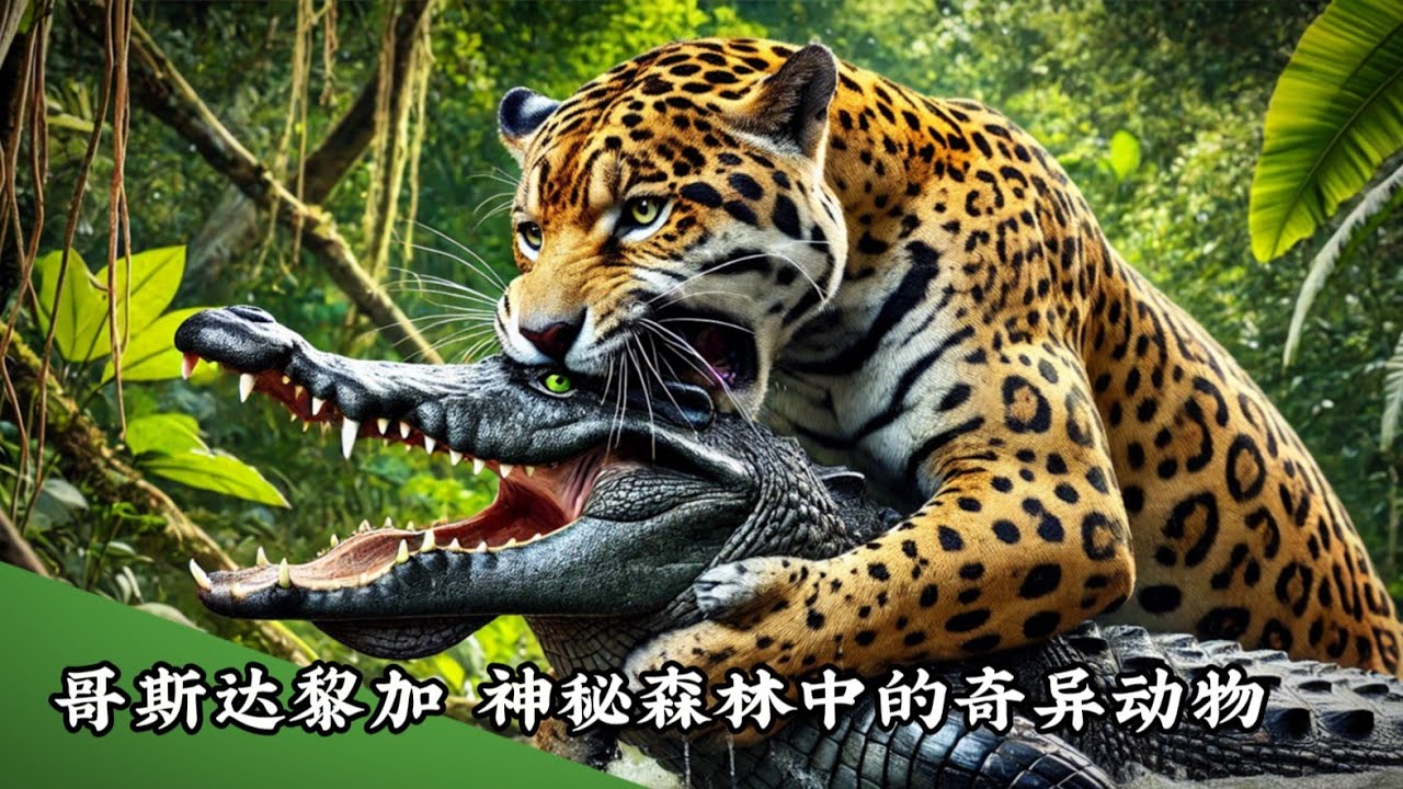 哥斯达黎加 神秘森林中的奇异生物 | 纪录片 | 中文解说