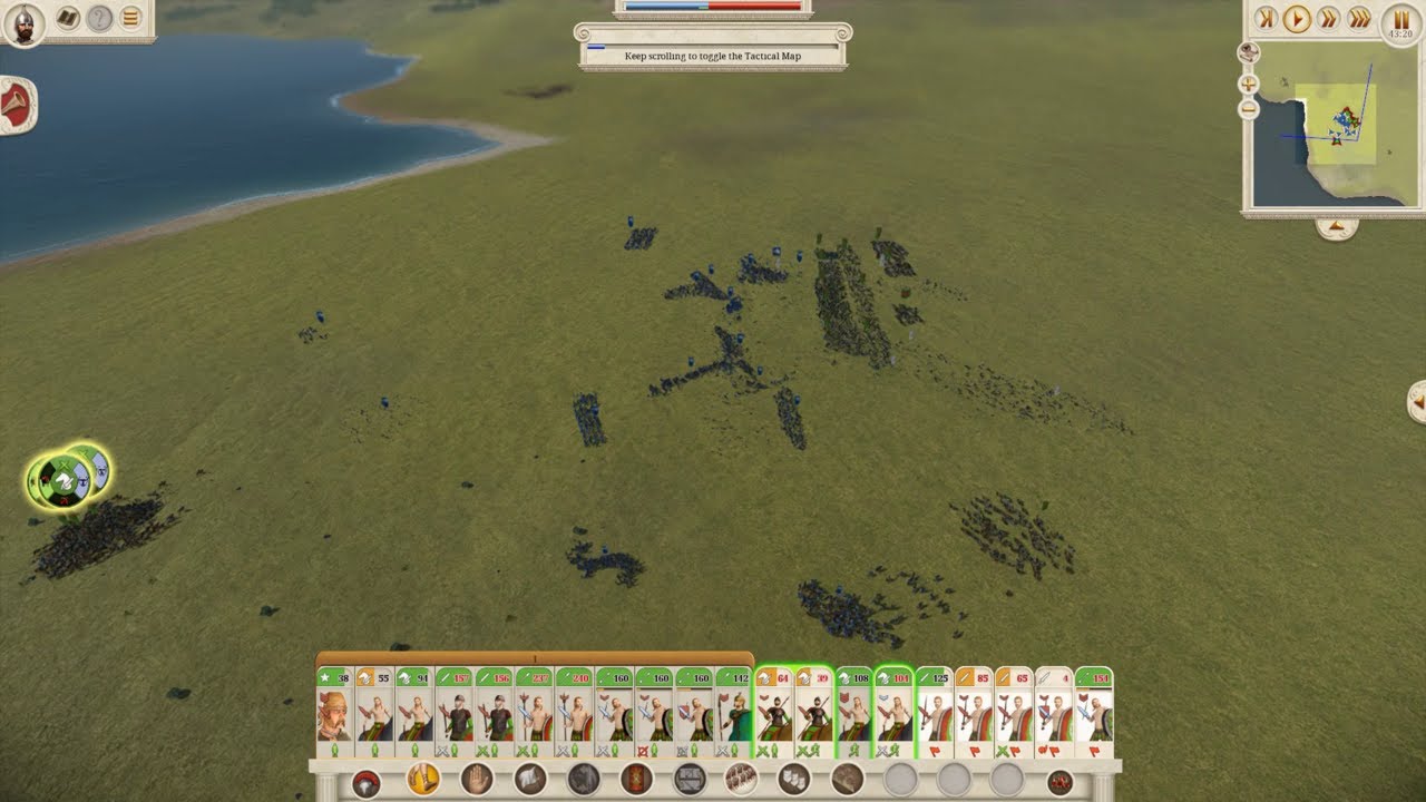 Rome Remastered: Total War; Gaul Campaign #48 (Critical) Battle of Campania