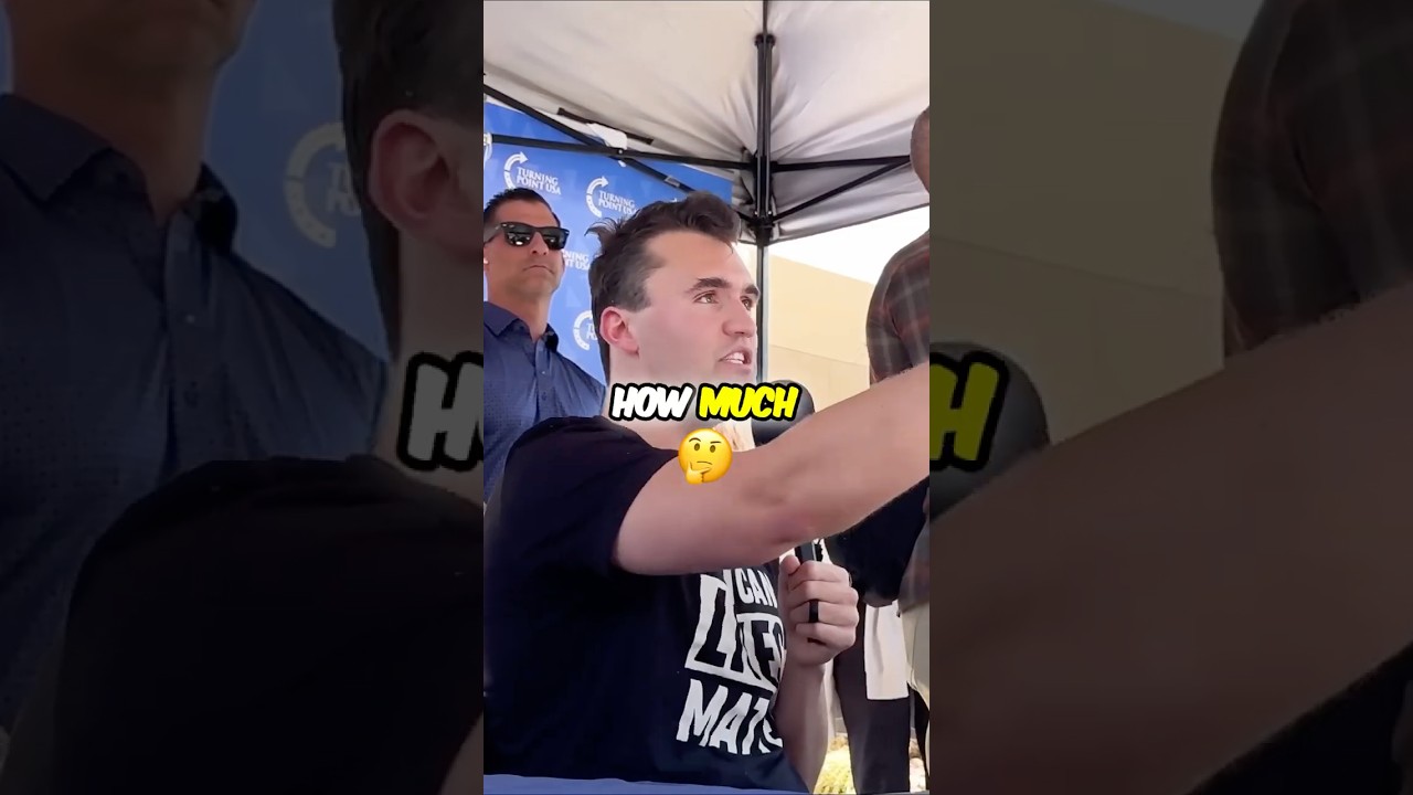 Charlie Kirk DESTROYS Nerd Student #shorts #college #conservative #liberal #trump #debate #politics